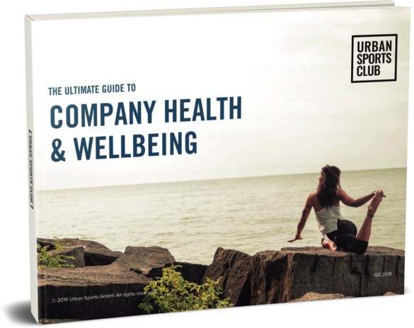 The ultimate Guide to Company Health and Wellbeing eBook image