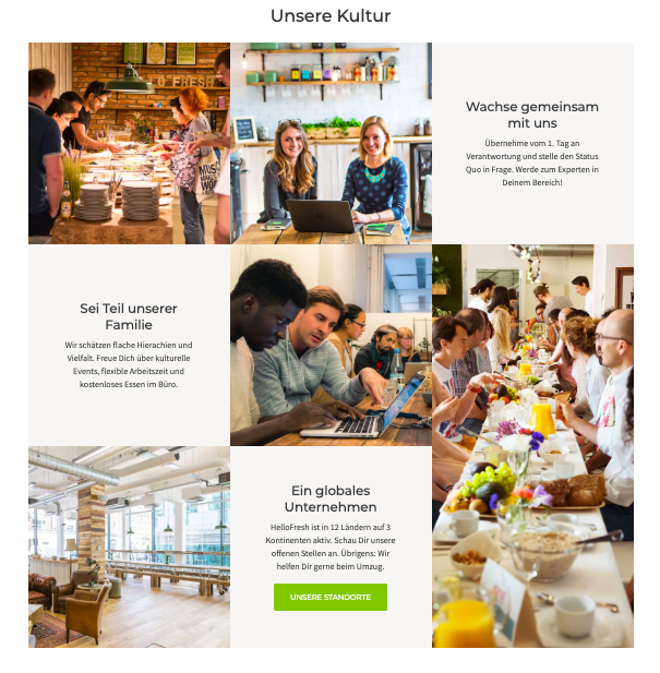 Beschreibung Unternehmenskultur