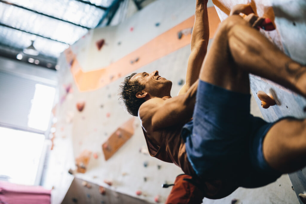 Teambuilding Spiele Sport Bouldern