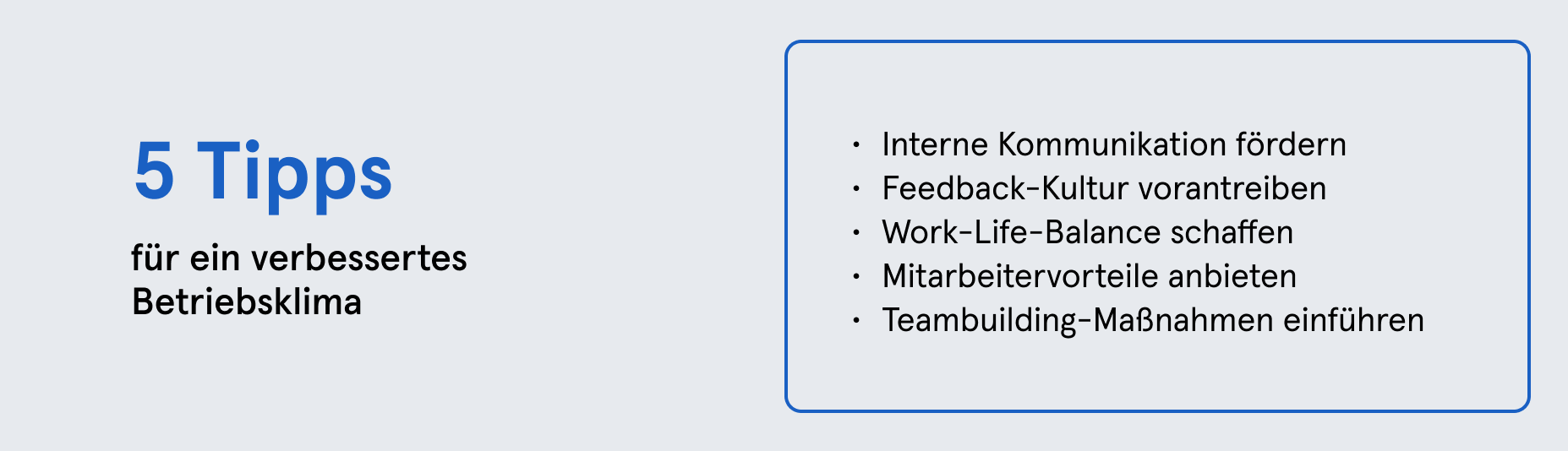 Betriebsklima Verbessern – 5 Tipps Für Den Arbeitsplatz