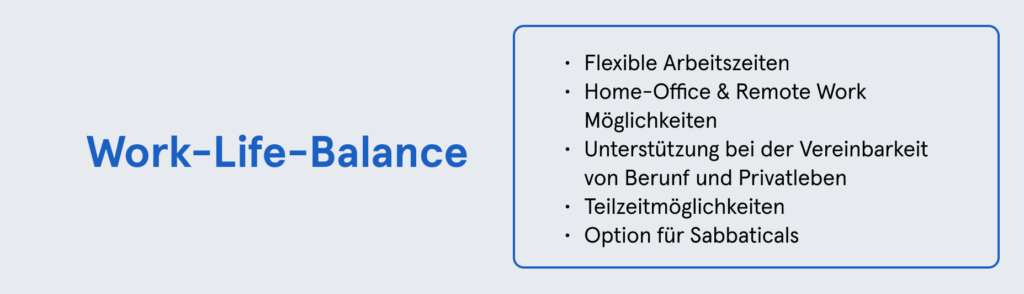 Infobox: Mitarbeiterbindung Maßnahmen - Work-Life-Balance