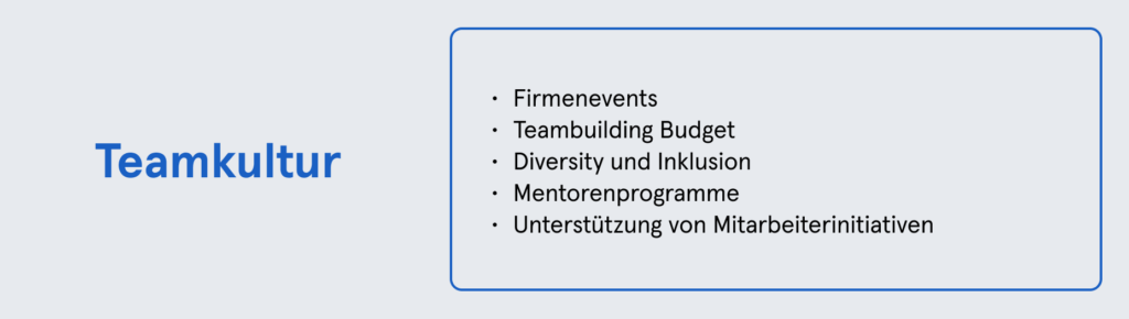 Infobox: Mitarbeiterbindung Maßnahmen - Teamkultur