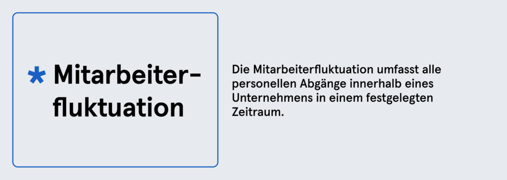 Infobox: Was ist Mitarbeiterfluktuation?