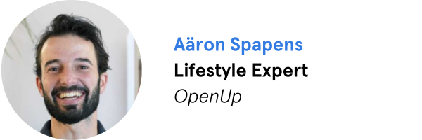 Lifestyle Expert - Aaron Spapens - OpenUp