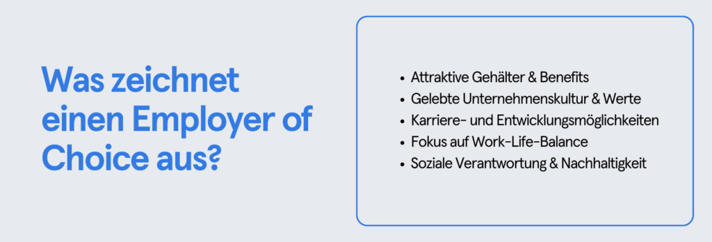 Infobox: Was zeichnet Employer of Choice aus?